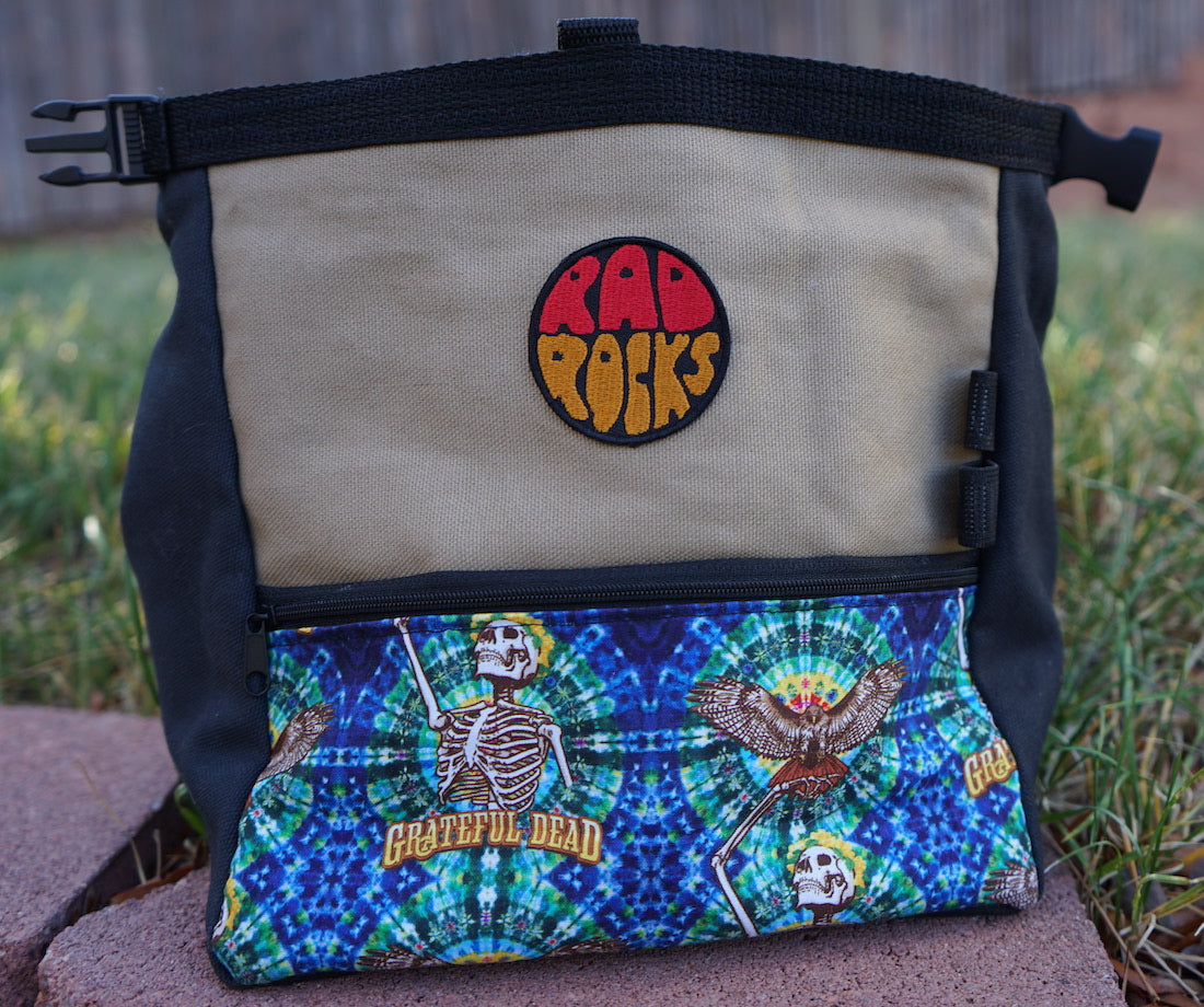 Grateful Dead Rock Band Tie Dye Hydration bag