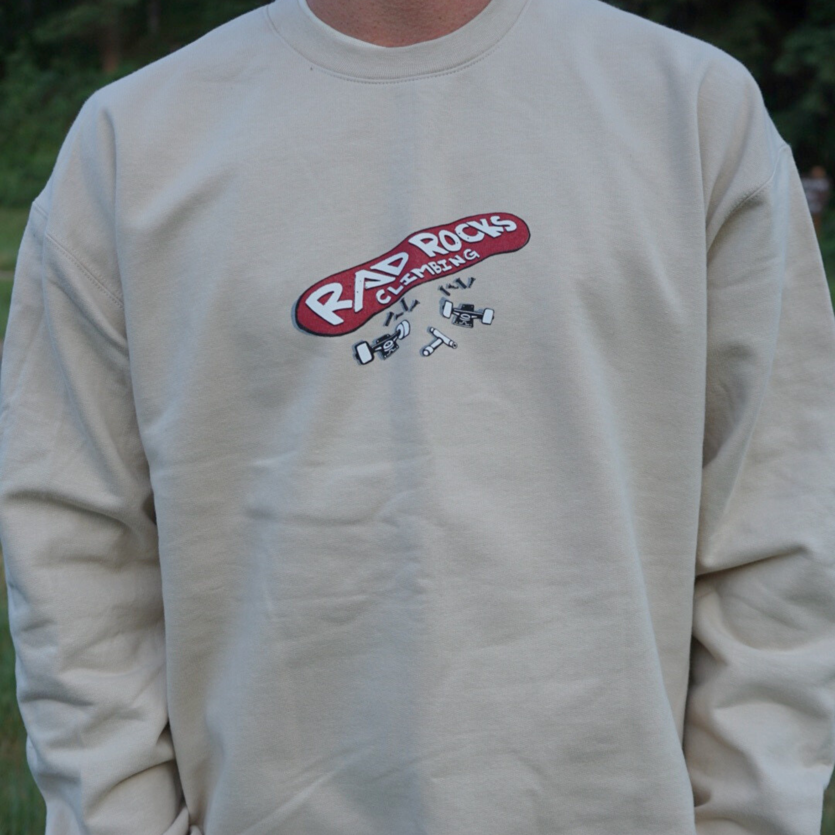 Rad Rocks Skate Crew Sweatshirt