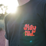 Black Cam Pocket Tee