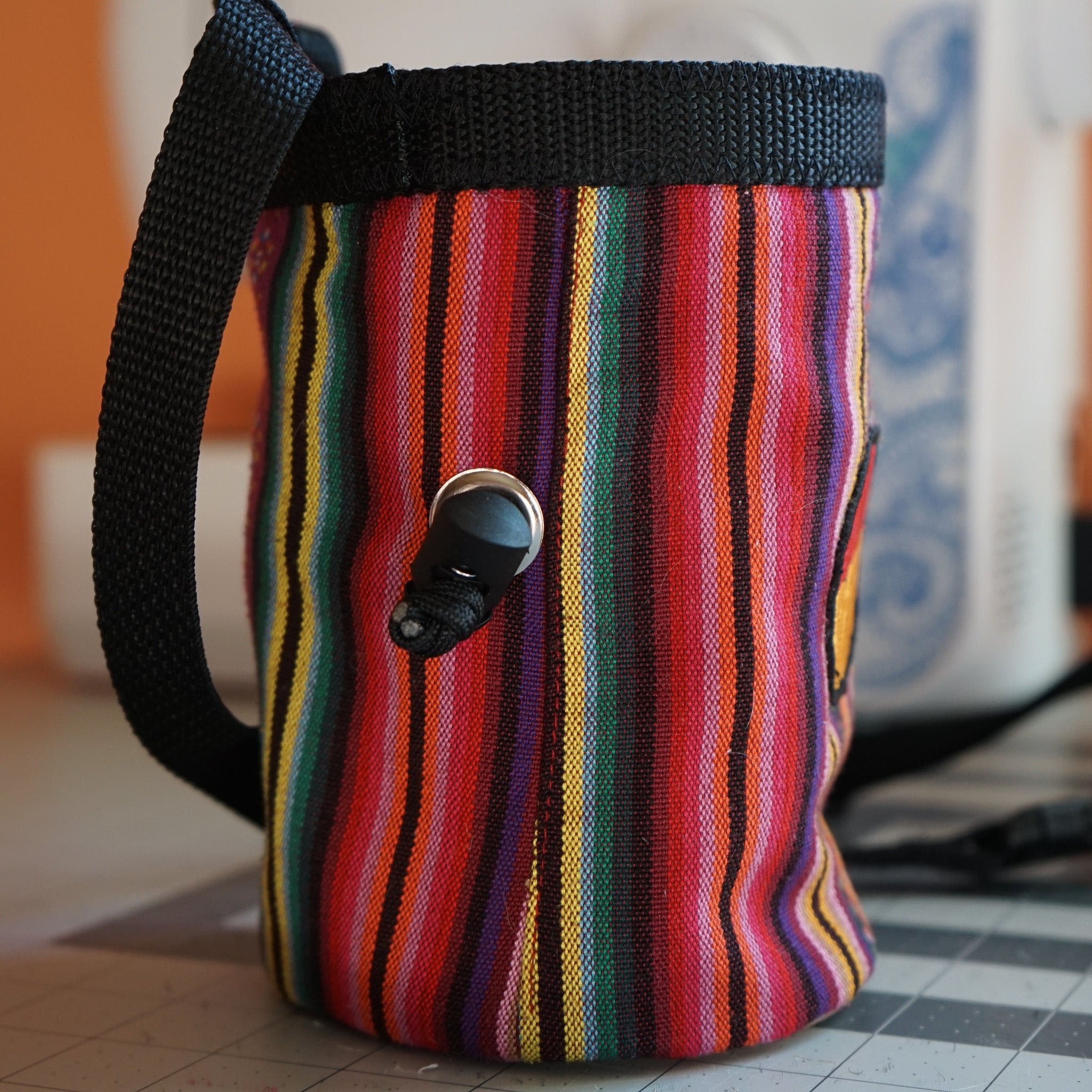 Striped Upcycled Bag