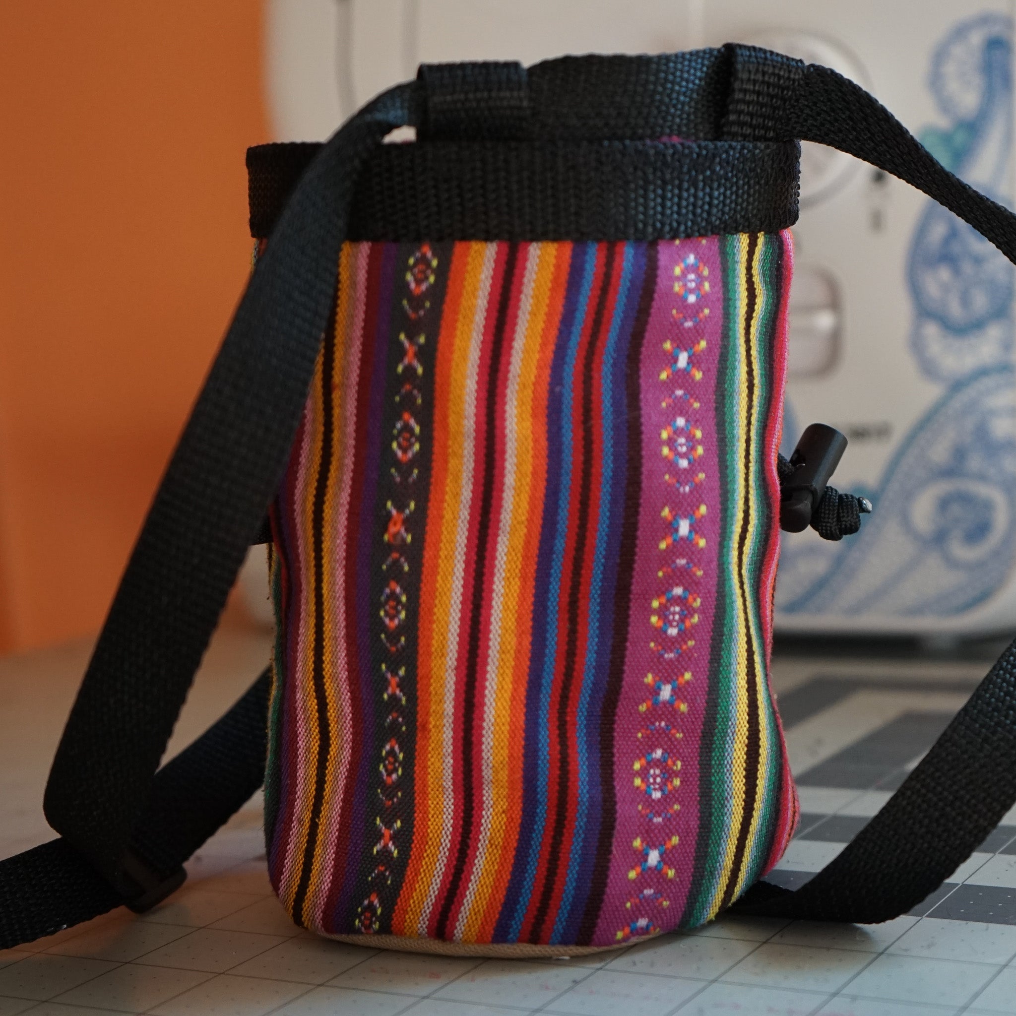 Striped Upcycled Bag