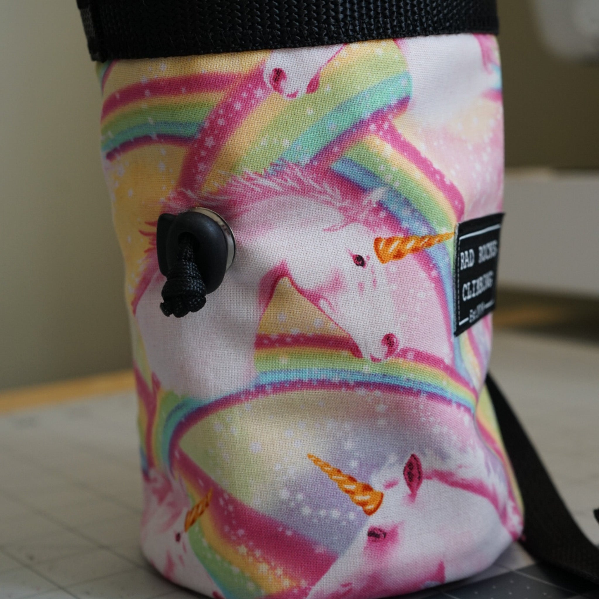 Pink Unicorn Chalk Bag
