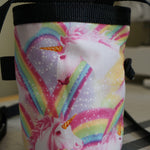 Pink Unicorn Chalk Bag