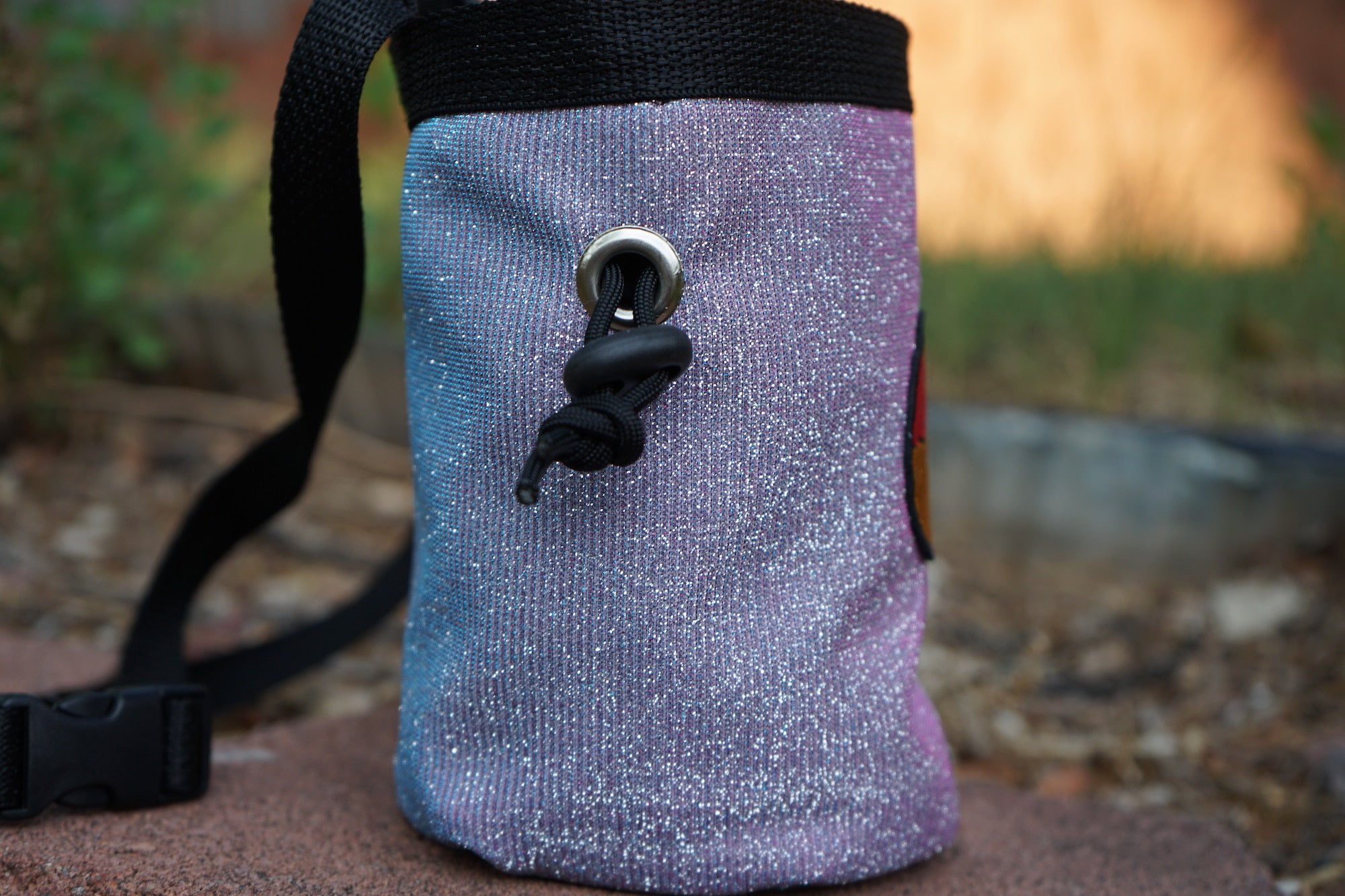 Sparkly Purple Shimmer Bag