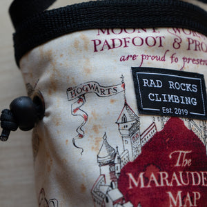 Marauder's Map Harry Potter Chalk Bag