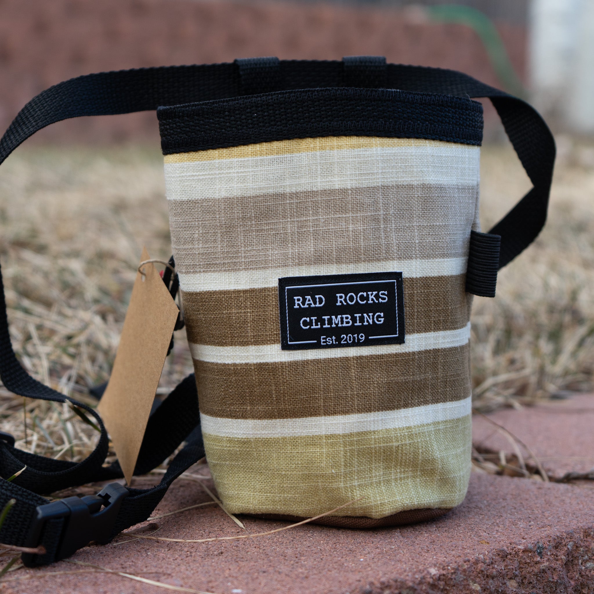 Striped Upcycled Bag