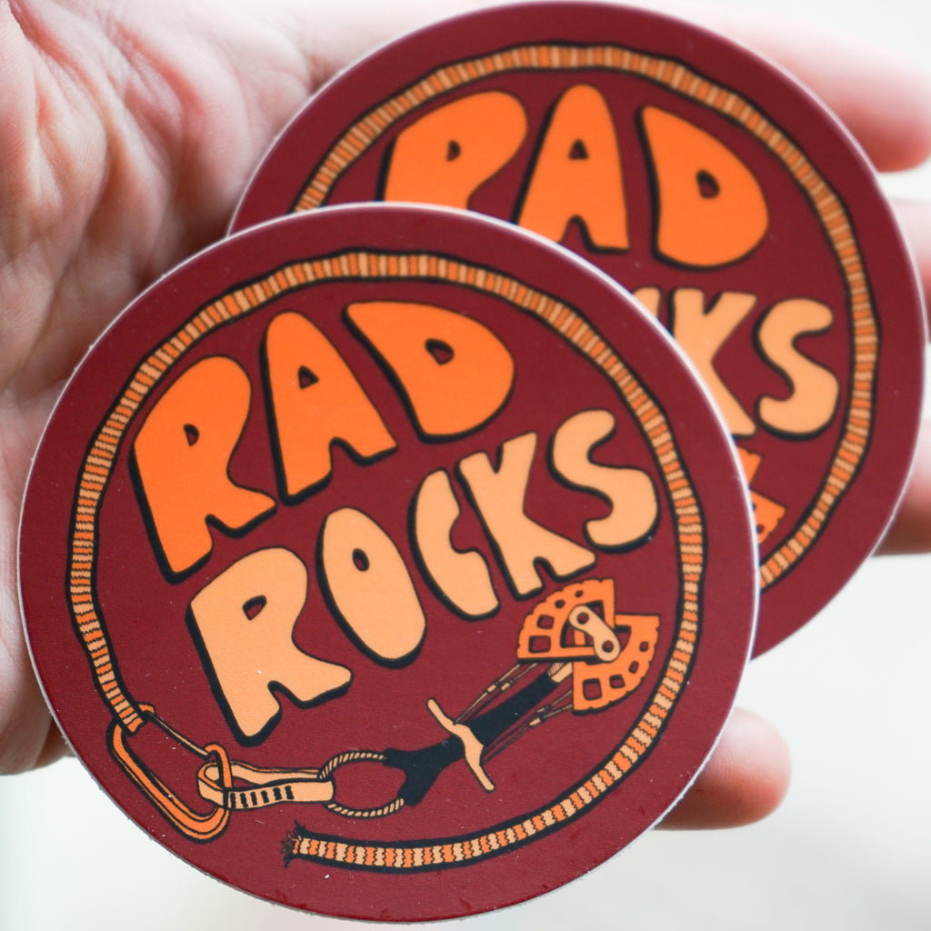Rad Rocks Cam Sticker